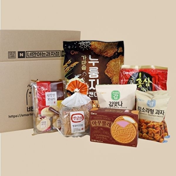 [너만아는과자점]한가위 부모님 간식선물전 (7종) / 어른 어르신 간식