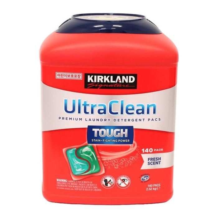 커클랜드 시그니춰 울트라 클린 팩세제 140pc 코스트코 잡화마켓2507