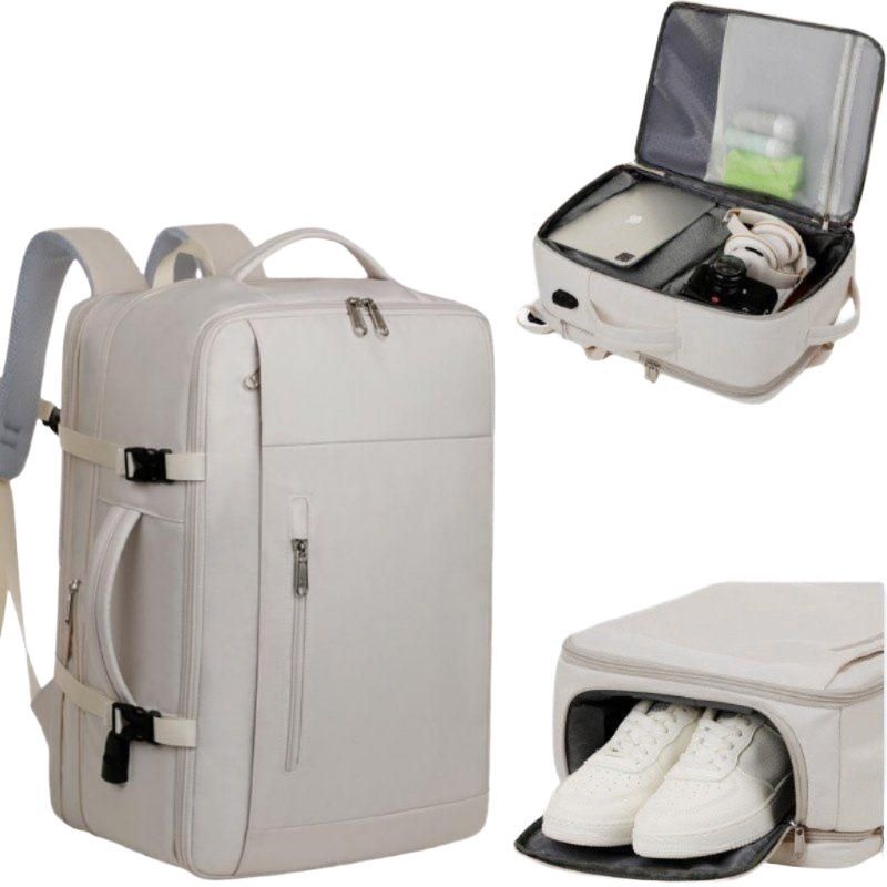 제이베니-1256 가성비 끝판왕 확장형 여행 등산 출장 배낭 대용량 백팩 가방 캐리어결합 USB 충전 슬롯