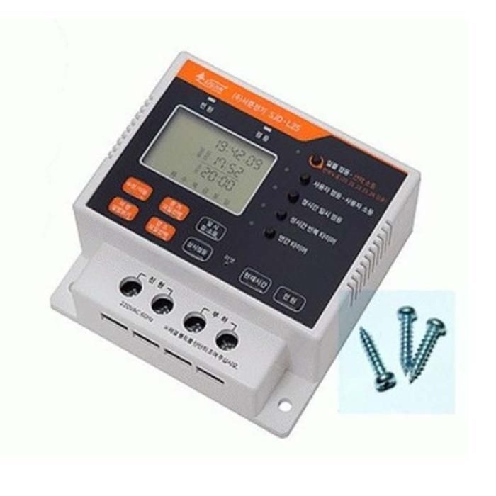 [SZ6Z13W]디지털 일출일몰 가로등타이머 SJD-L25 25A