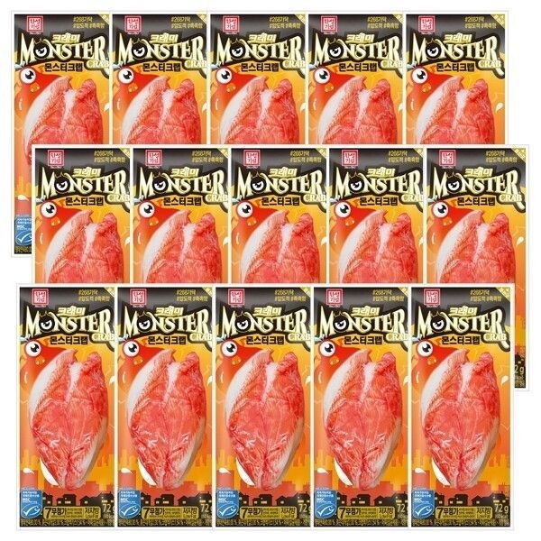 한성 크래미 몬스터 크랩72gx15개