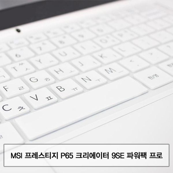 MSI 프레스티지 P65 크리에이터 9SE 파워팩 프로 말싸미키스킨