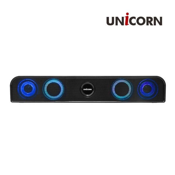 [오늘출발] 유니콘 SB-500BT 블루투스 LED 사운드바 듀얼스피커 FM라디오mp3지원 [당일발송 특급배송]
