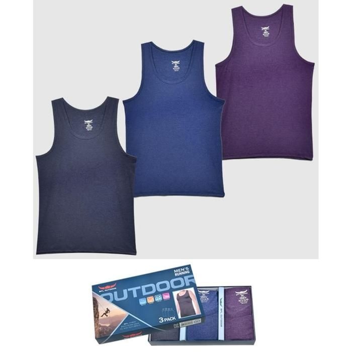 [SA4YY77]착용감 쾌적 남성런닝 나시 깔끔한 3매