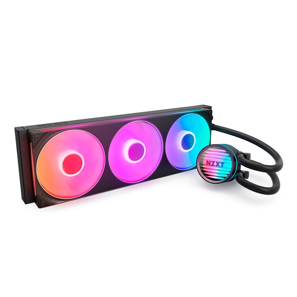 NZXT [NZXT 공인 판매처] Kraken Core 360 RGB 360mm 수냉 CPU 쿨러 (블랙)