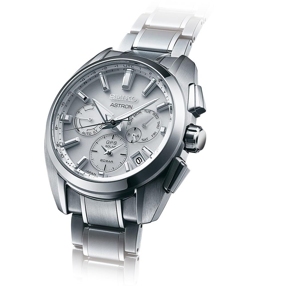 세이코 아스트론 티타늄 손목시계 Global Line Sport 5X SBXC063