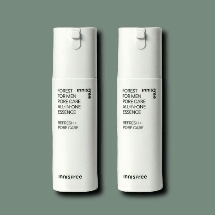 [기타] 이니스프리 올인원 포레스트포맨 포어케어 에센스 남성 남자 스킨 로션 100ml 2개