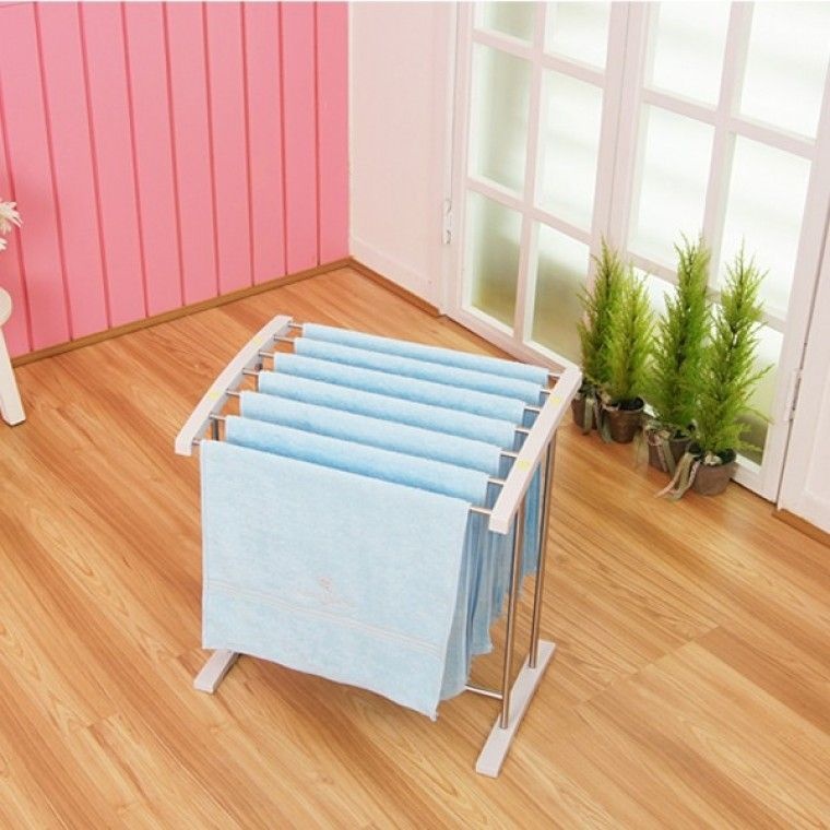 매직크린 스마트홈 실내건조대 1단 빨래 건조대 이불건조대