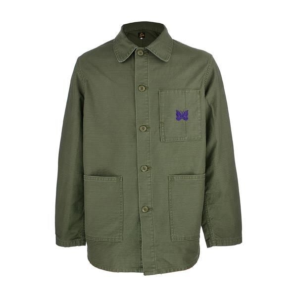 Needles D.N. Coverall Back Sateen Olive