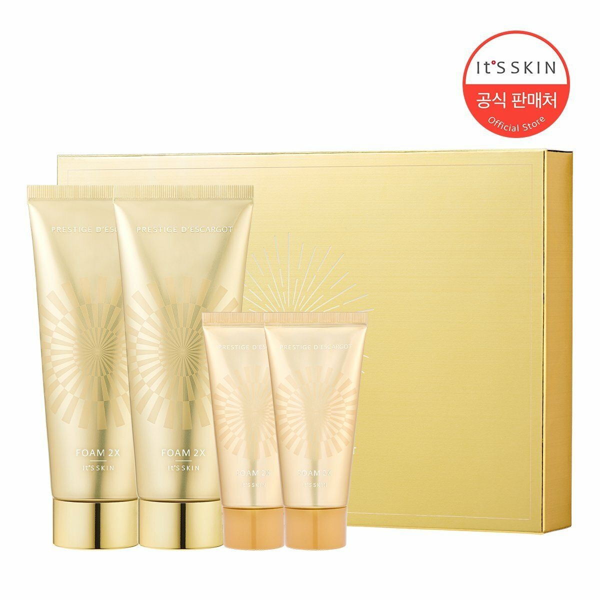 ㈜잇츠한불(IT’S HANBUL) 잇츠스킨 (현대Hmall) [잇츠스킨] 프레스티지 폼 투엑스 데스까르고 더블 세트