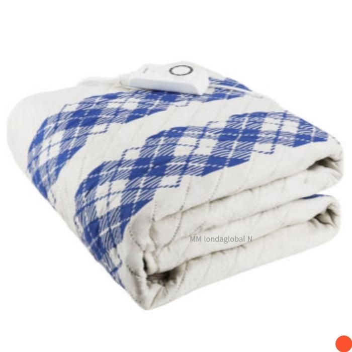 보국 보국 카본 탄소매트 전기장판 1인 침대용 블루 싱글