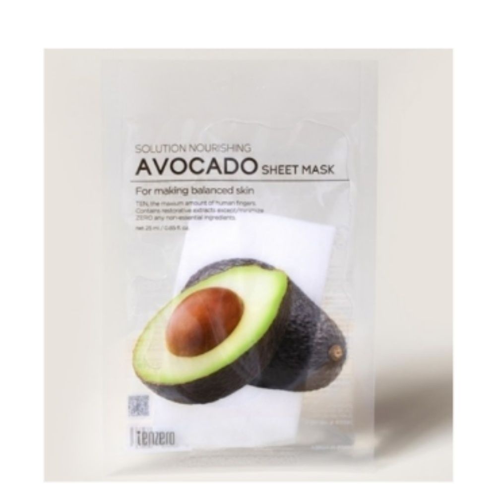 아보카도 마스크팩 악건성 피부 고영양 고보습 1일1팩
