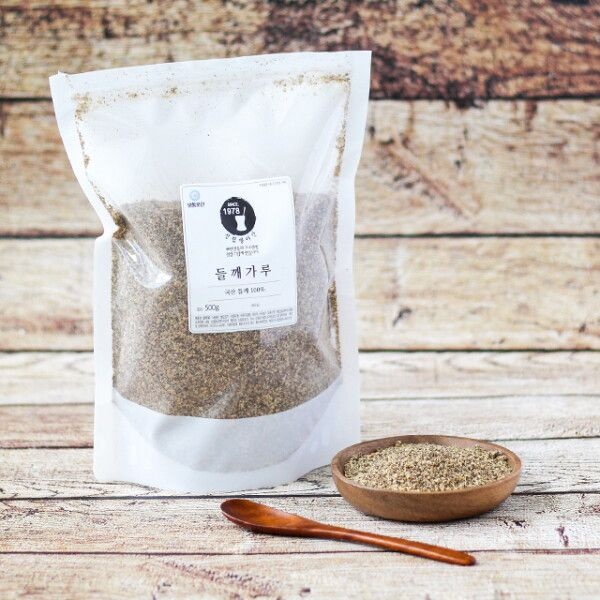[푸드맛봄] 고소한향과 진한맛의 들깨가루 500g x 1개