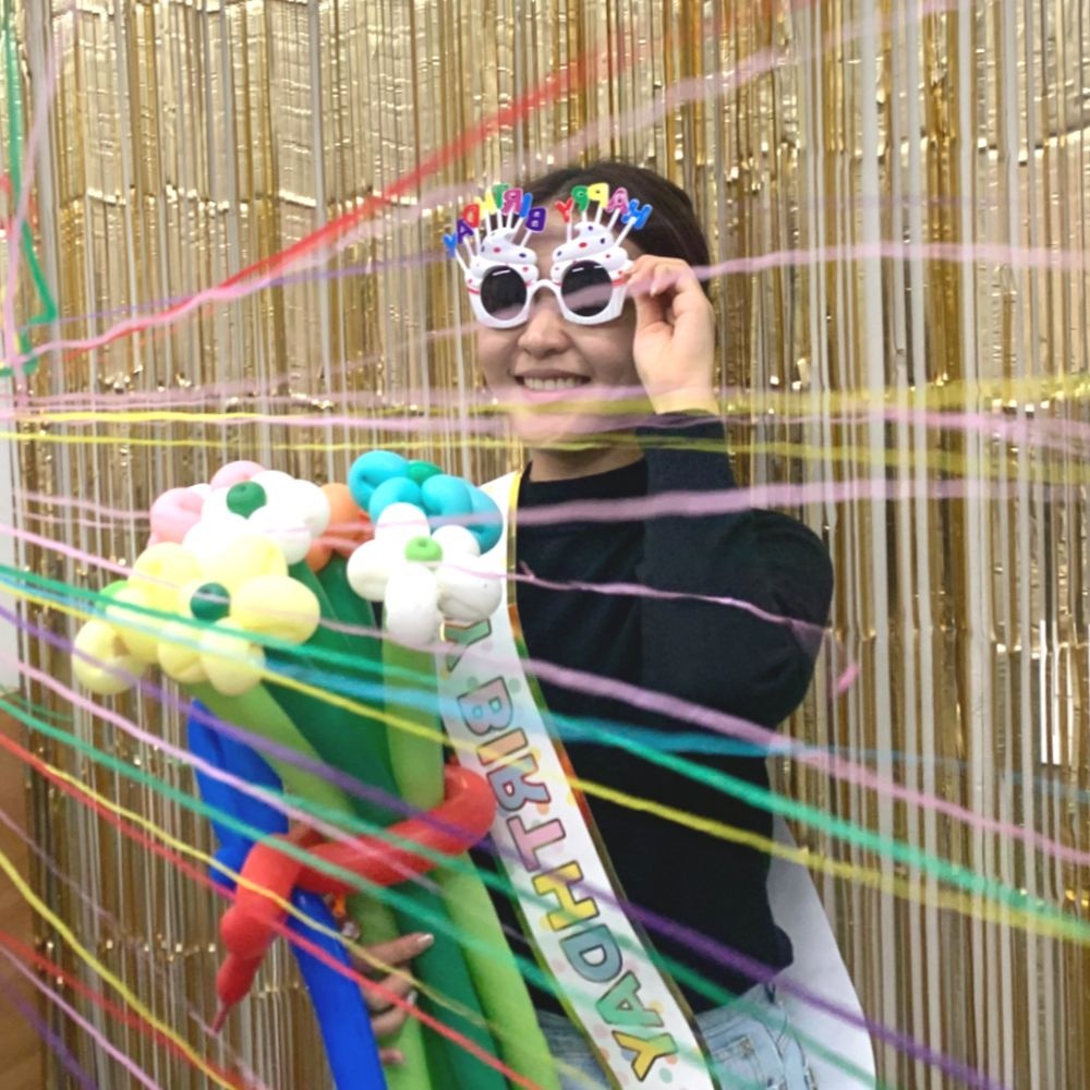 생일이벤트용 줄형컬러폭죽 파티행사용품