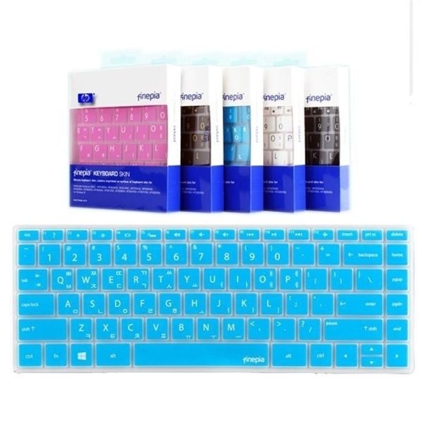 [문자인쇄키스킨] HP 파빌리온 x360 14-dw1051TU 한영자...