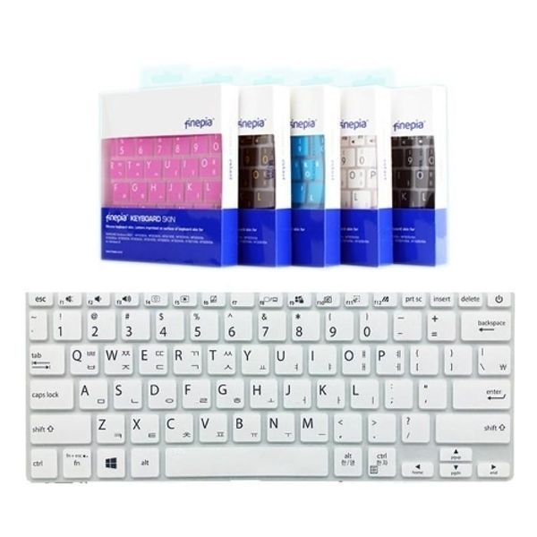 [문자인쇄키스킨] 에이수스 Laptop 14 X409MA-EB099용...