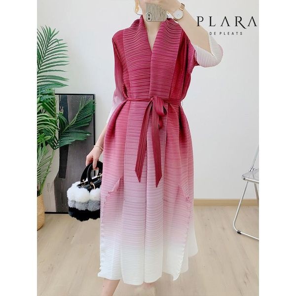 플라라 [하프클럽]플라라 (88까지)플리츠플라워데이션원피스+벨트SET