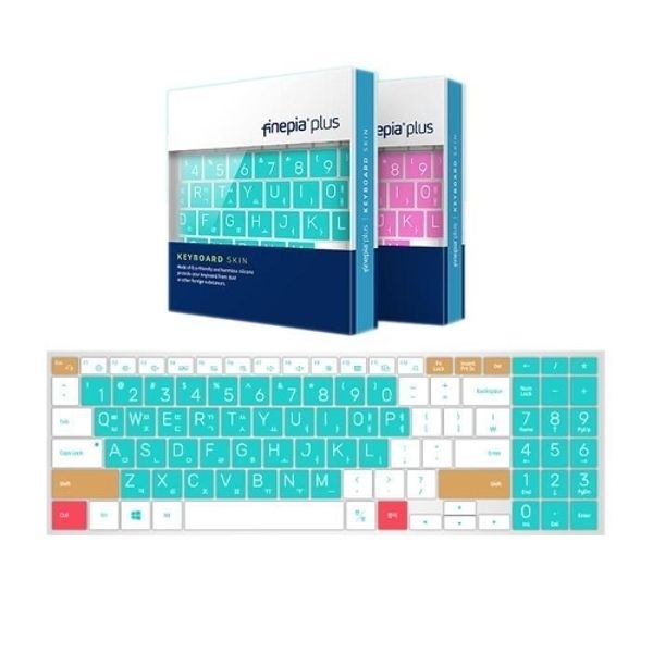 [문자인쇄키스킨] 삼성 노트북 플러스2 NT550XDA-KC36G 한...