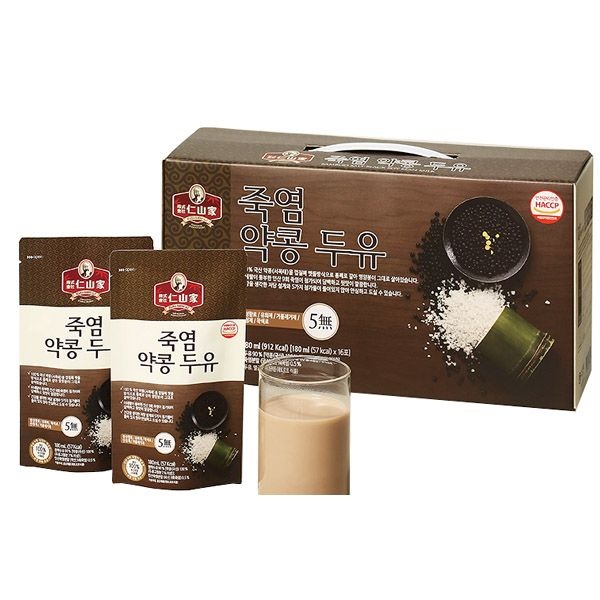 인산가 죽염 약콩두유 180ml X 16팩/논산딸기랜드/한국/인산가 공식대리점