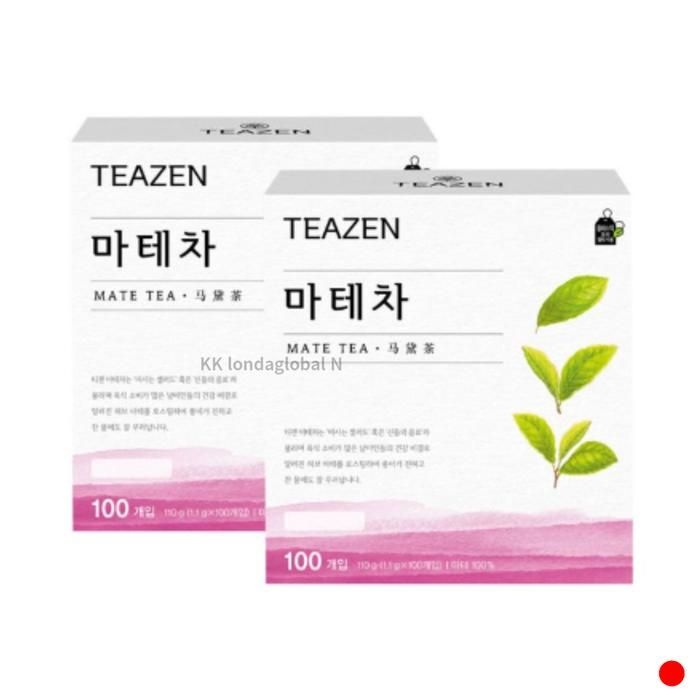 티젠 티젠 마테차 차 허브 탕비실 티백 대용량 100T X 2