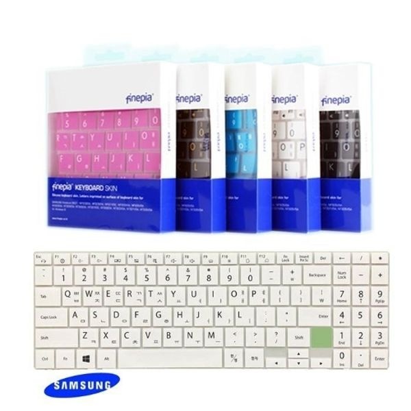 [문자인쇄키스킨] 삼성 갤럭시북 이온 NT950XCJ-X716A 한영...