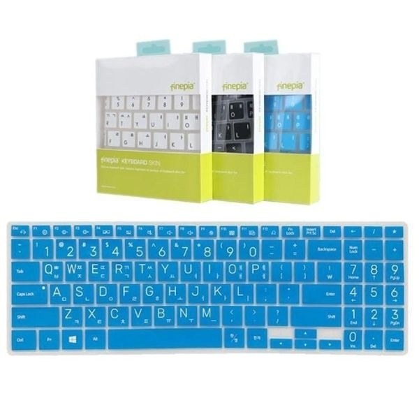 [문자인쇄키스킨] 삼성 노트북 플러스2 NT550XDA-KC33W 한...