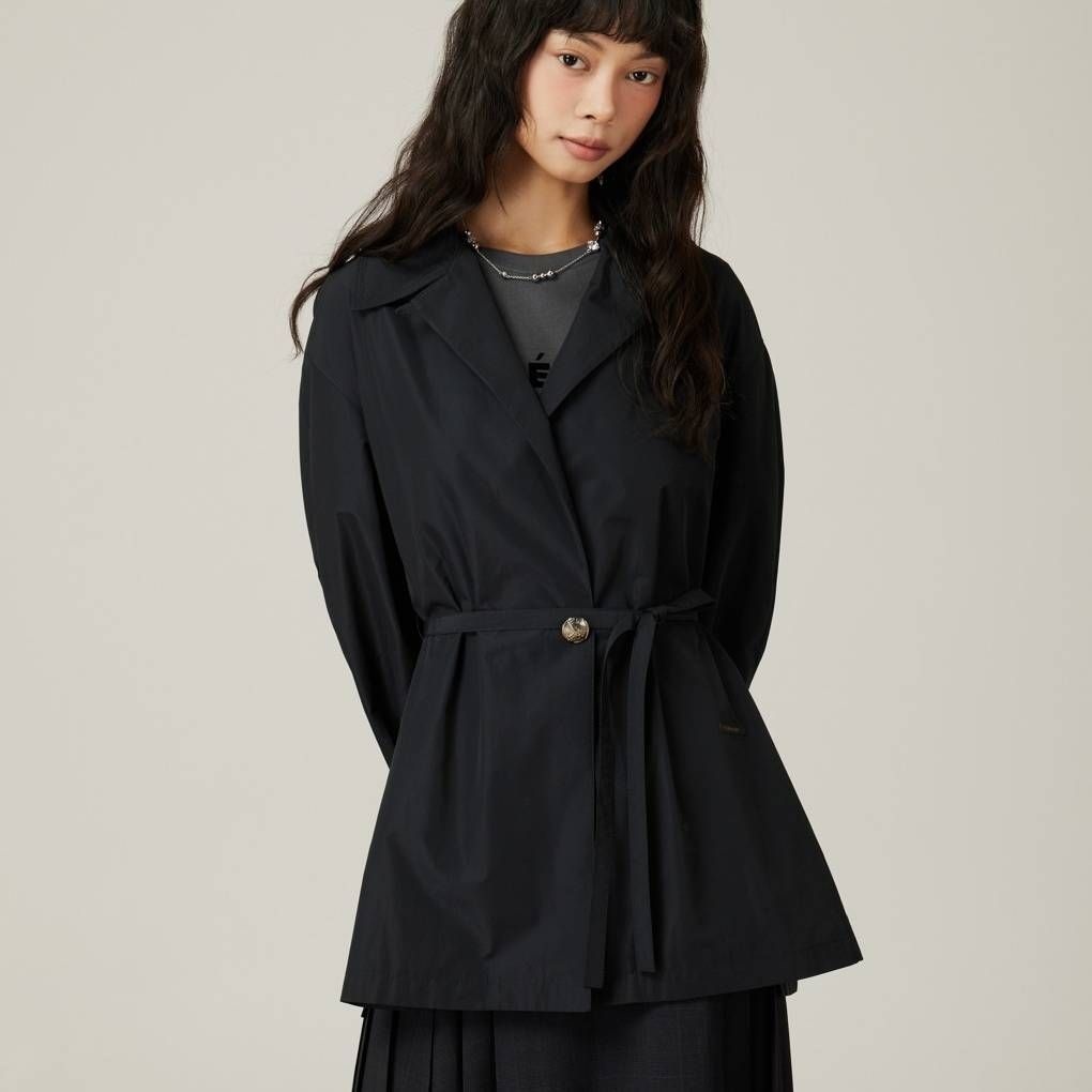 듀엘 루즈핏 밸티드 하프 자켓 D254MSF041 738287