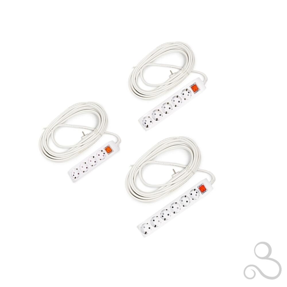 캔캔피피 코드 비교환형 멀티콘센트 10M 차단멀티탭 PC멀티탭 가정용멀티탭