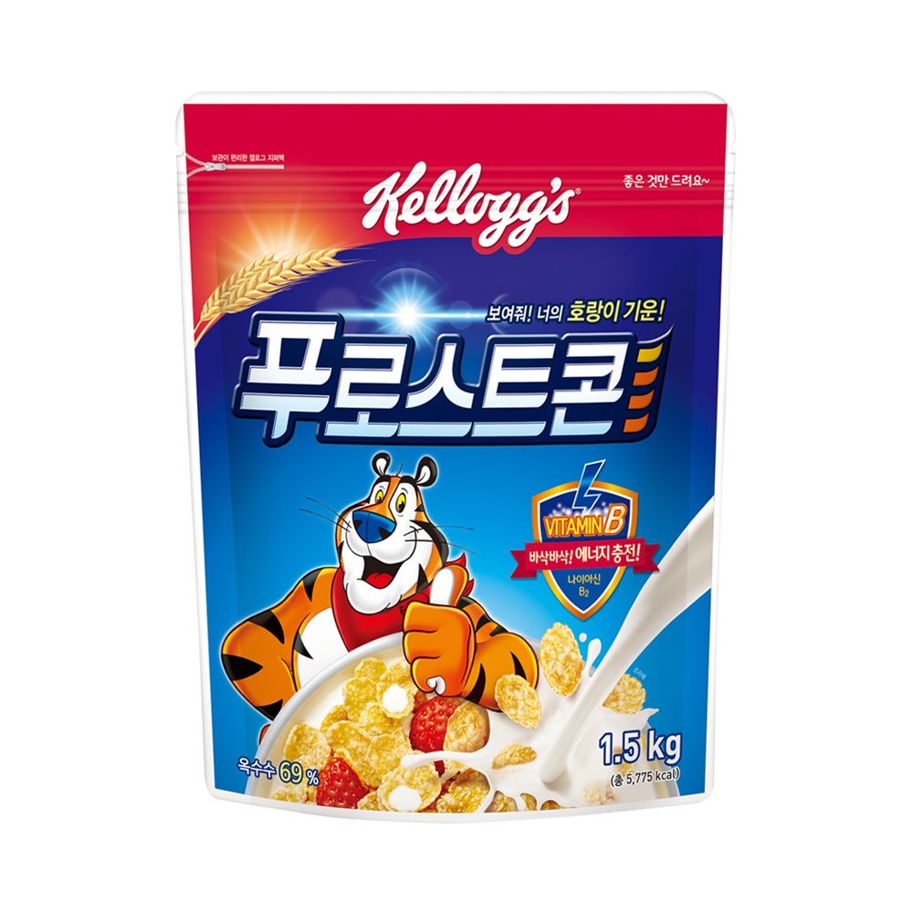 켈로그 푸로스트콘 1500g 곡물 대용량 농심 씨리얼 시리얼