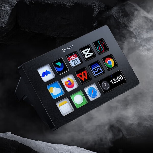 [해외] Ulanzi 울란지Stream Deck D200/D200H 스마트 스트림덱 매크로 패드 스튜디오 컨트롤러