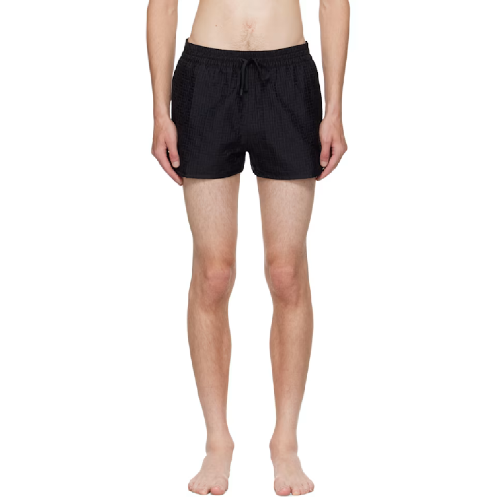 발망 블랙 모노그램 스윔 쇼츠 252251M208007