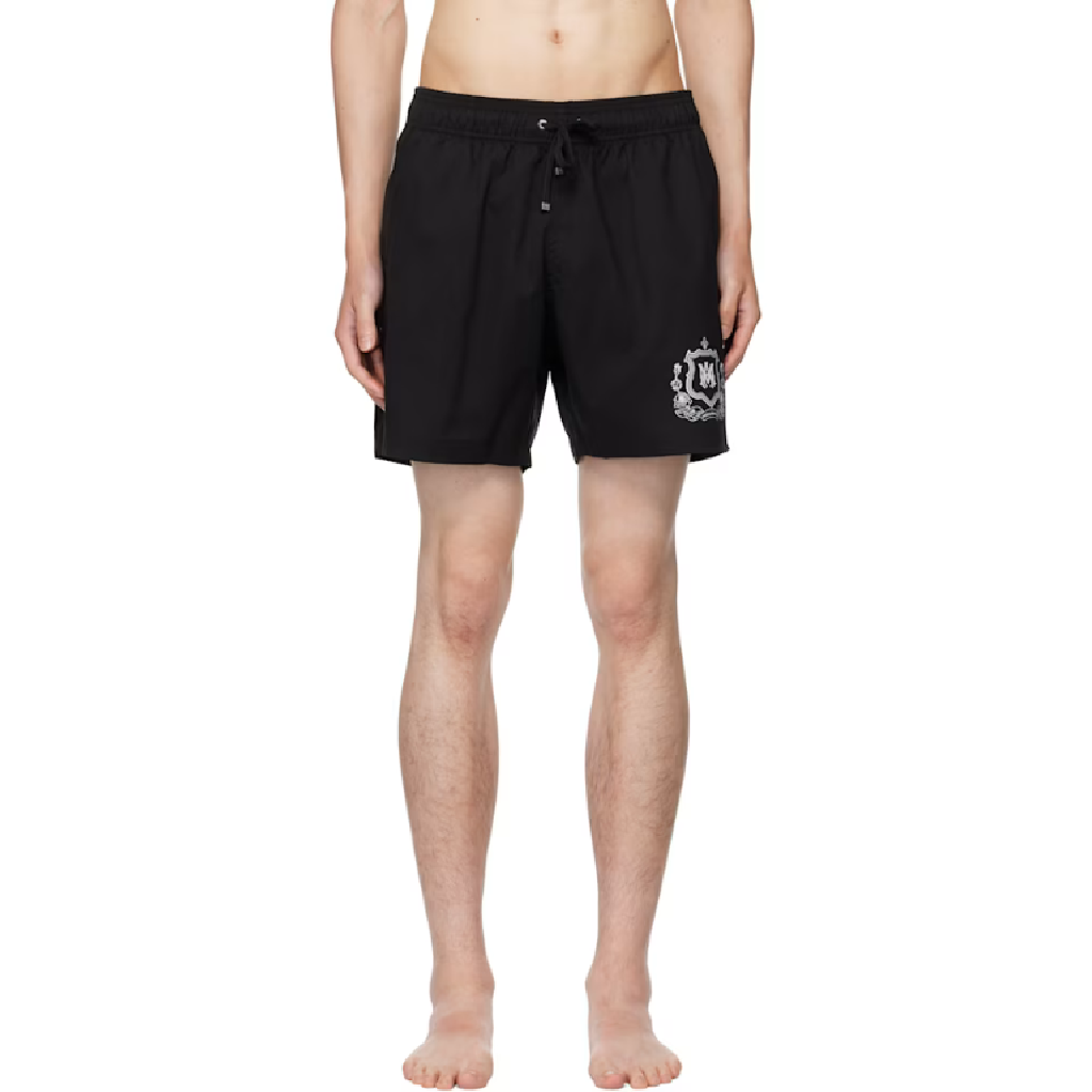 아미리 블랙 클럽 아미리 스윔 쇼츠 252886M208007