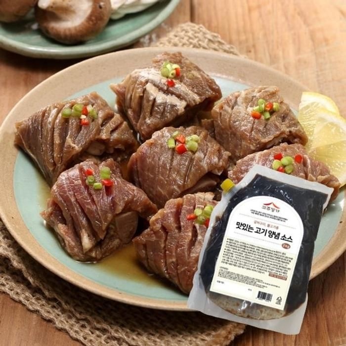 [S1Y1YXB]맛있는 고기양념 소갈비 소스 돼지갈비 2kg