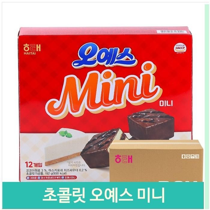 초콜릿 케익 오예스 미니 192g12입 군것질 아이들간식