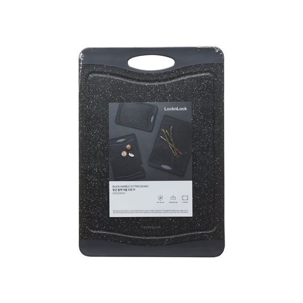 락앤락 항균 블랙 마블 도마 M