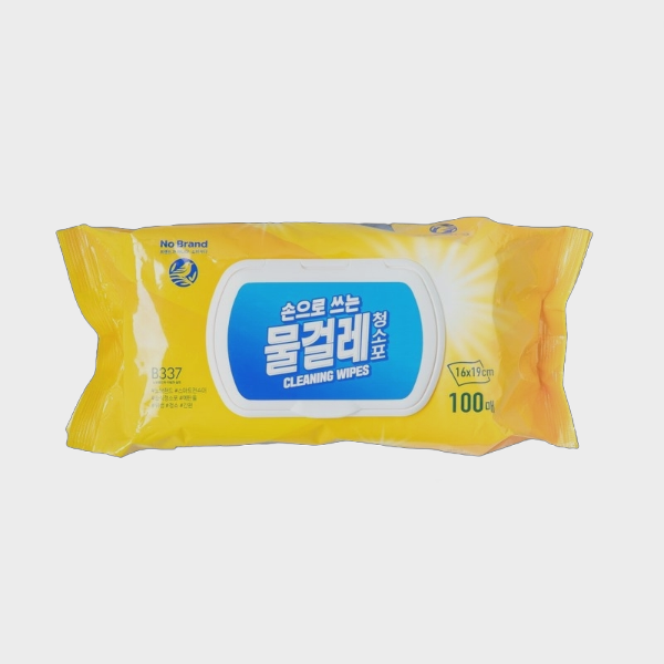 노브랜드 손으로쓰는 물걸레 청소포 100매 6개