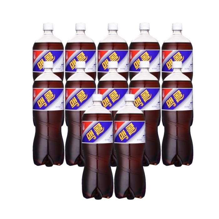 일화초정공장 일화 맥콜 콜라 보리 탄산 음료수 페트 추천 1.5L X12
