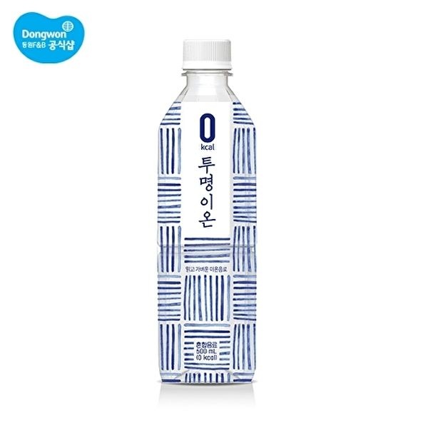 [동원에프앤비]동원 투명이온 제로 500ml x 24개