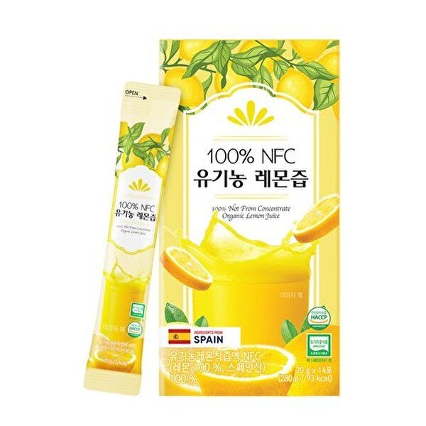 프롬바이오 [프롬바이오][프롬바이오][정가 17,000원] 프롬바이오 김수현 NFC 유기농 레몬즙 14포x1박스/2주/ 레몬주스 클렌즈...