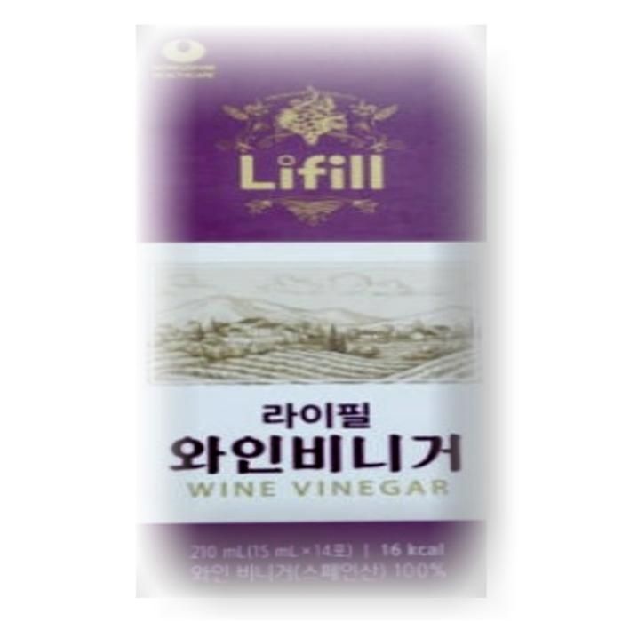 [건강나라] 라이필 와인비니거 15ml x 14포