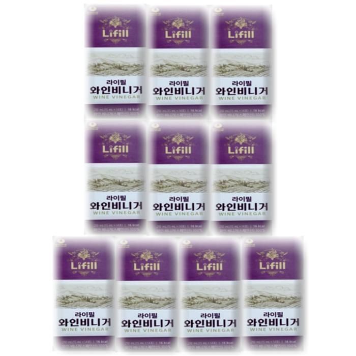 [건강나라] 라이필 와인비니거 15ml x 14포 10박스