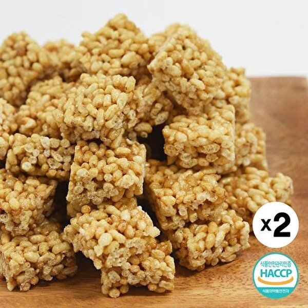 [김규흔 한과]바삭고소 현미강정 (박스형) 120g X 2박스