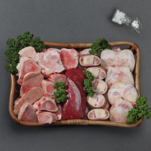 오늘자연 [오늘자연]한우 효도곰거리 세트 (사골2kg+우족1족+사태500g)