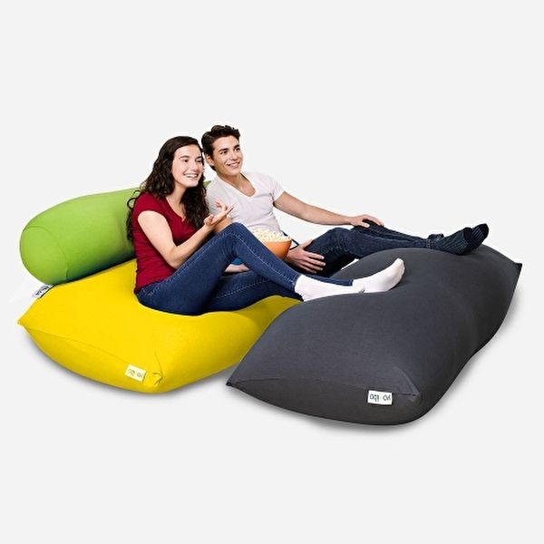 [요기보]맥스 프리미엄플러스 3인용 패브릭 빈백 소파 FUBPP101