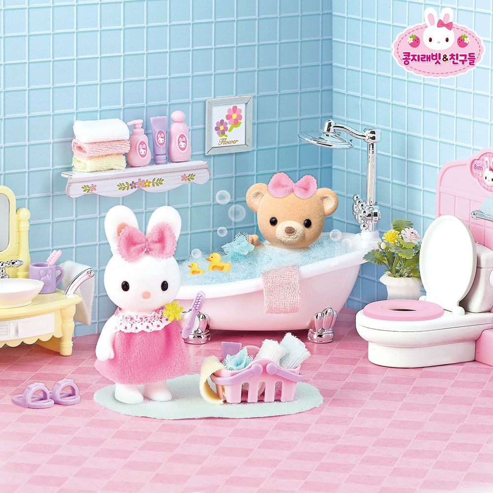콩지래빗 아기방+콩지래빗 욕실 SET