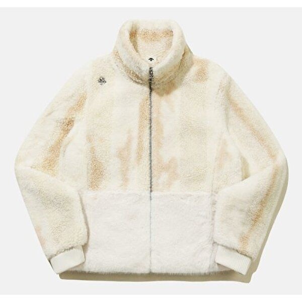 데상트 [데상트]데상트 우먼스 시어링 힙 커버 자켓 B1 SQ322SKT91 CRM0 LVND