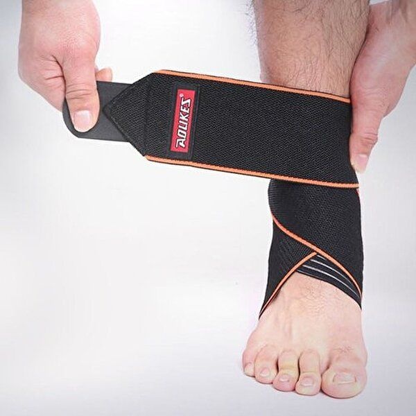 관절사랑 모던 스트랩 발목 보호대 / 아대 밴드 압박-WB8864E