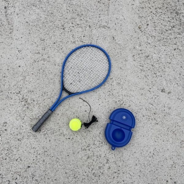 [strawberry]Hajju 테니스 리턴볼 혼자 연습 풀세트 라켓 공 스포츠 기구 용품 초보자 기초 장비
