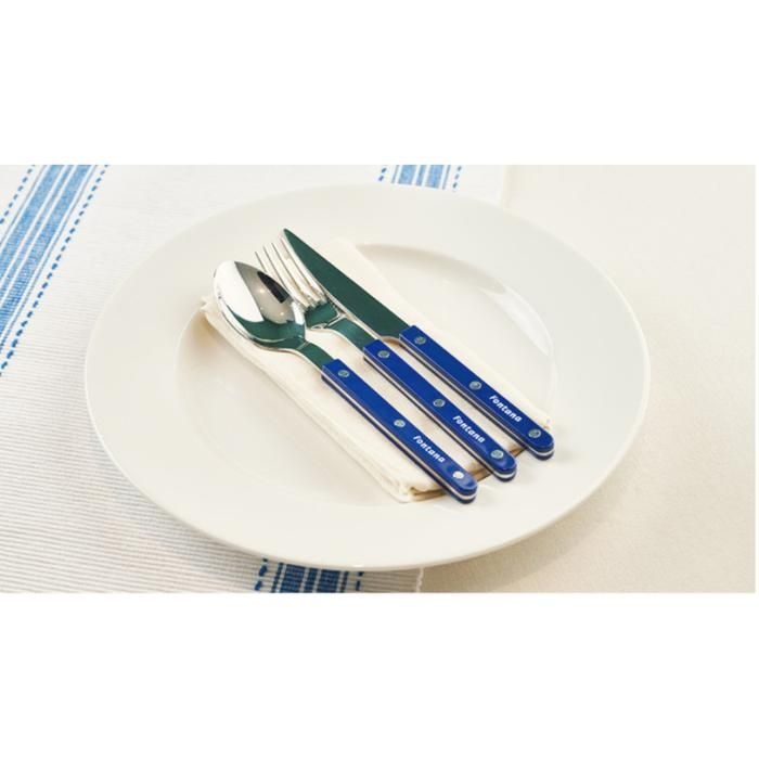 GUANGDOG HENGGUANG HARDWARE INDUSTY CO.,LTD 폰타나 카프리 블루 커트러리 세트 포크+스푼+