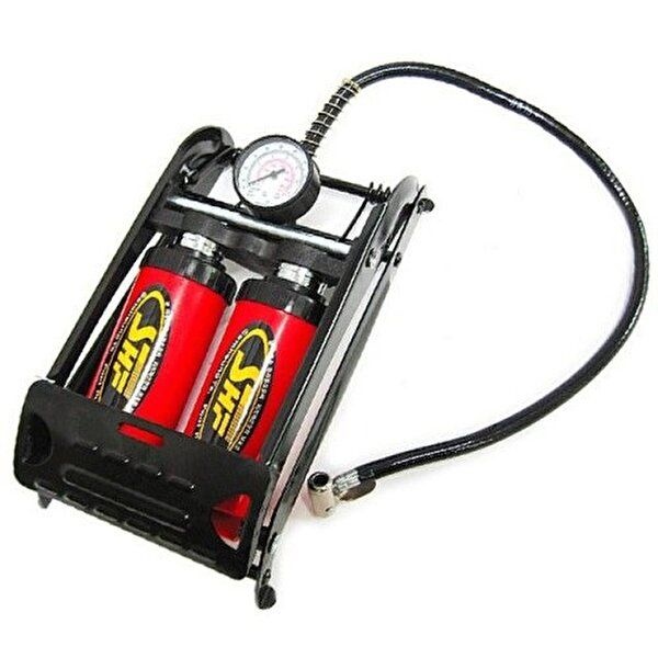 삼흥 쌍발 발펌프 SHF-333 농기계 자전거 공기주입기_W0D1435